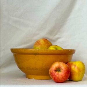 antique canadian made mixing bowl